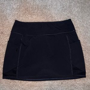 Athleta Black Mini Skort Size Small